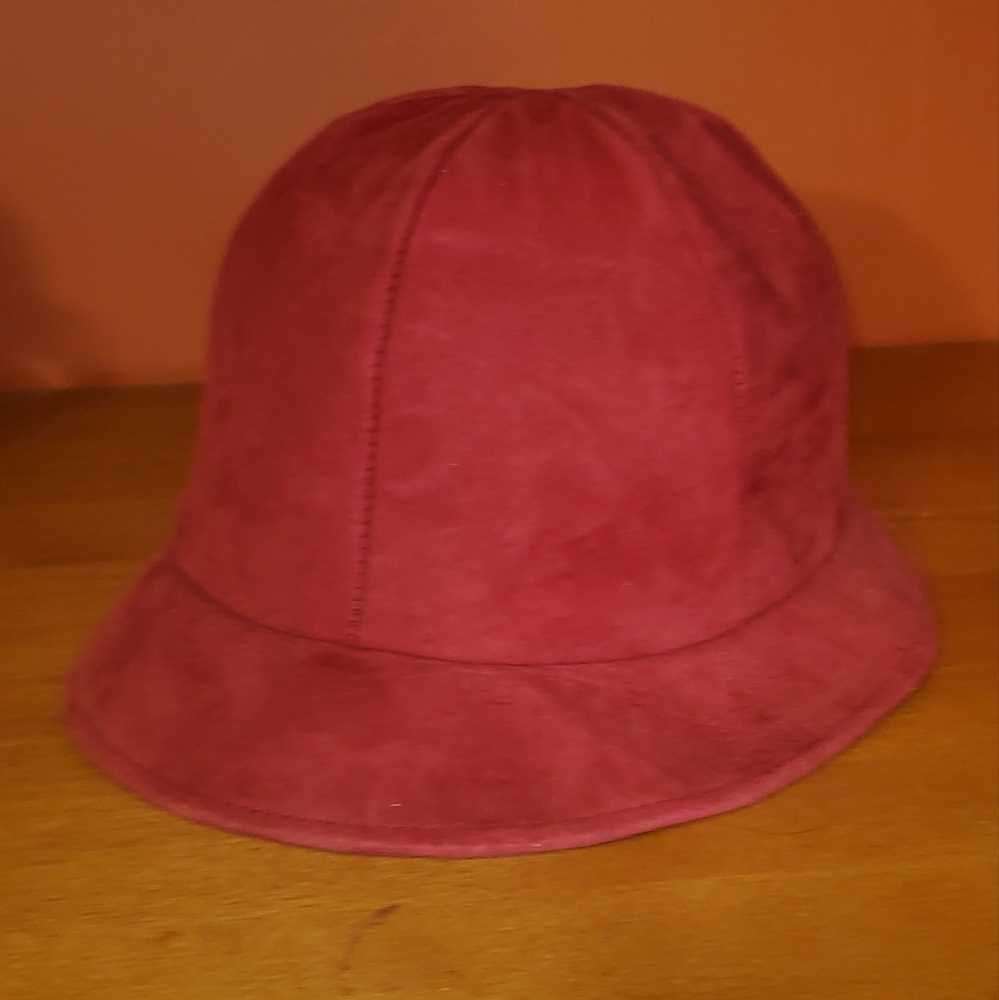 Ultra suede bucket hat